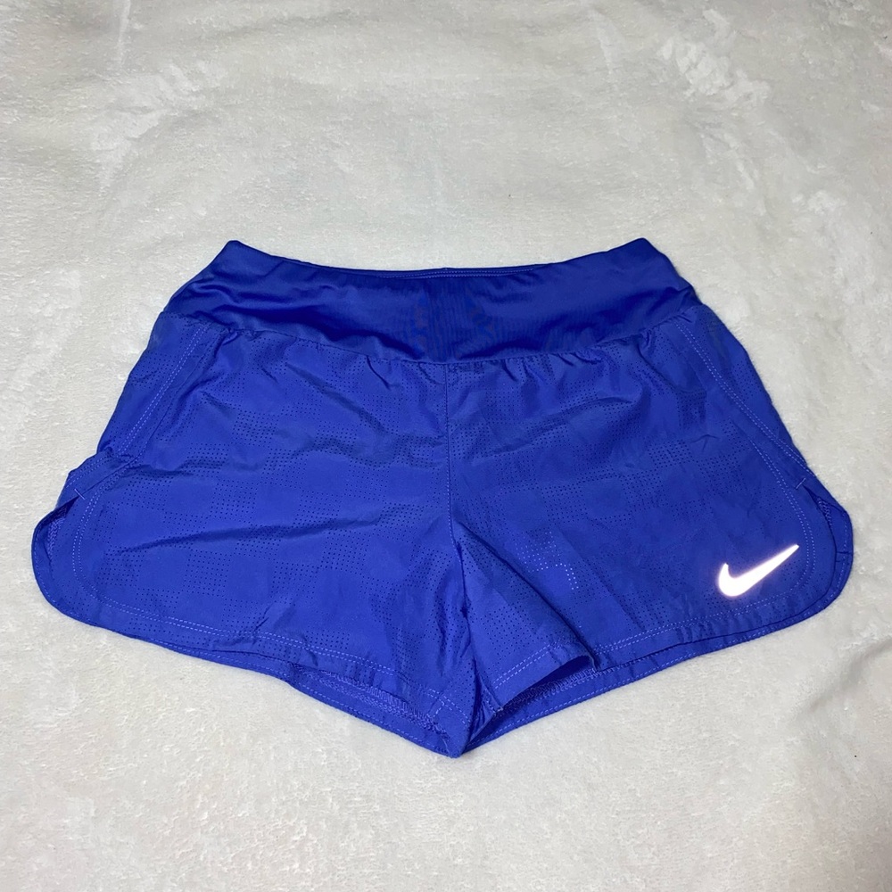 Nike  Dri-FIT  Running Shorts Purple Size Xsmall